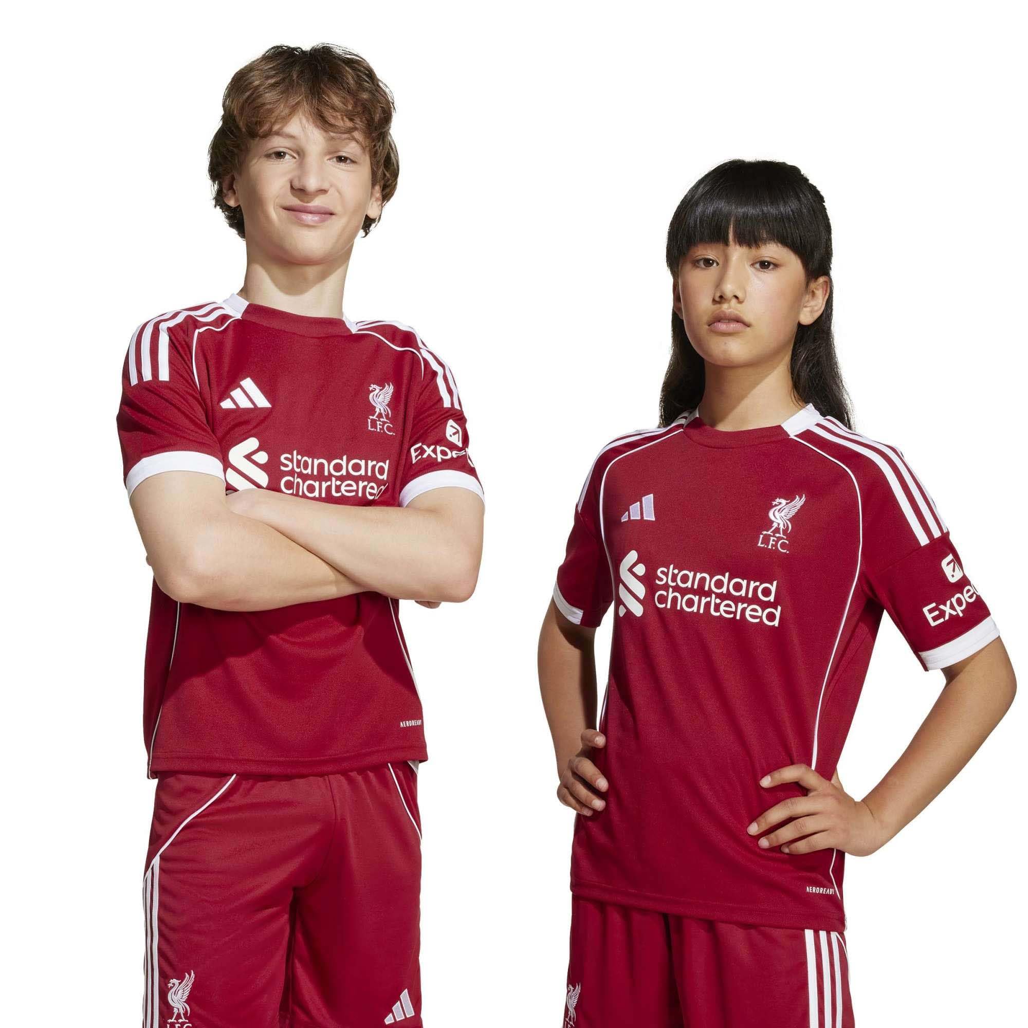 adidas Maglia unisex per bambini del Liverpool FC 25/26