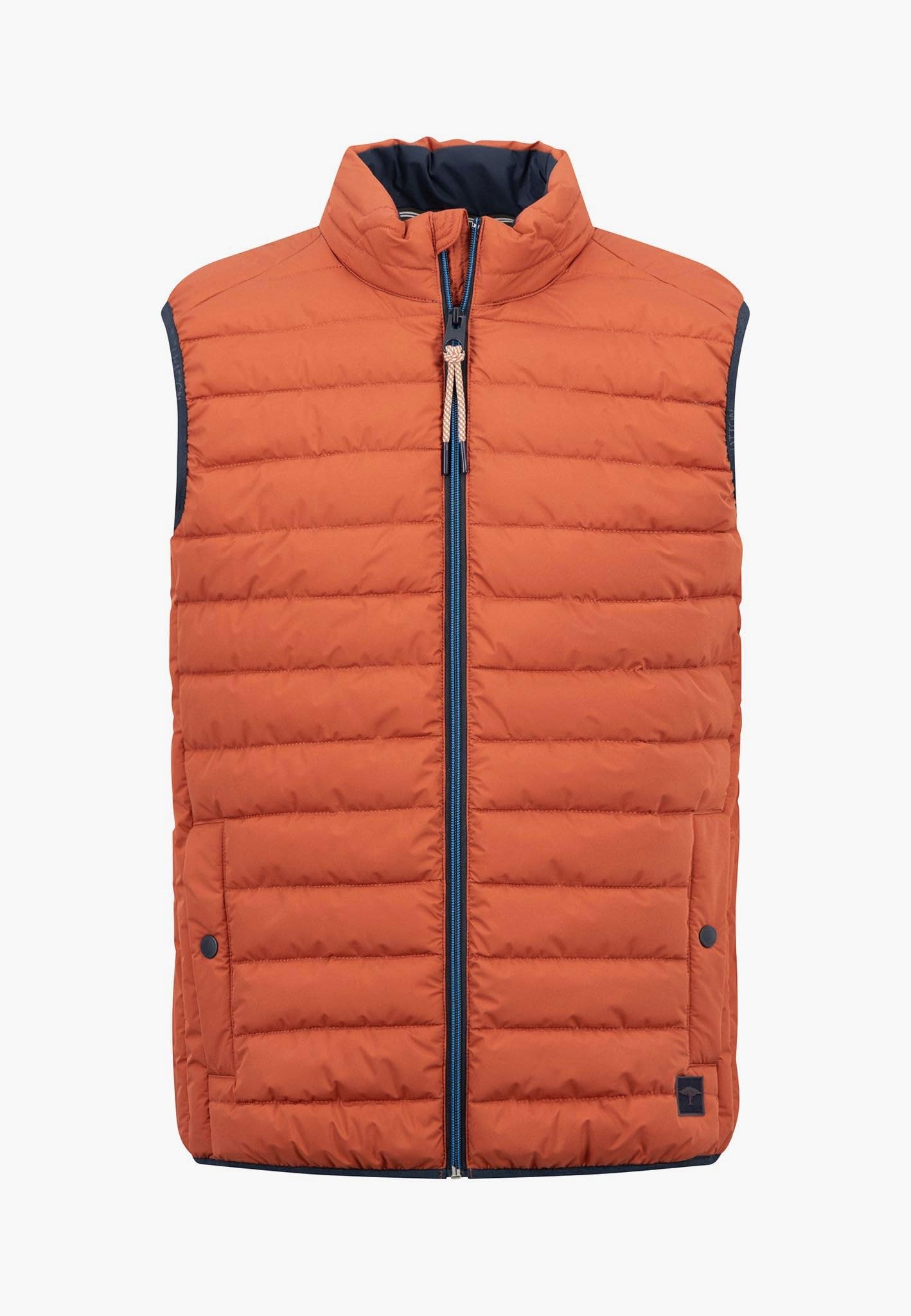 FYNCH-HATTON Chaleco acolchado con cremallera de contraste