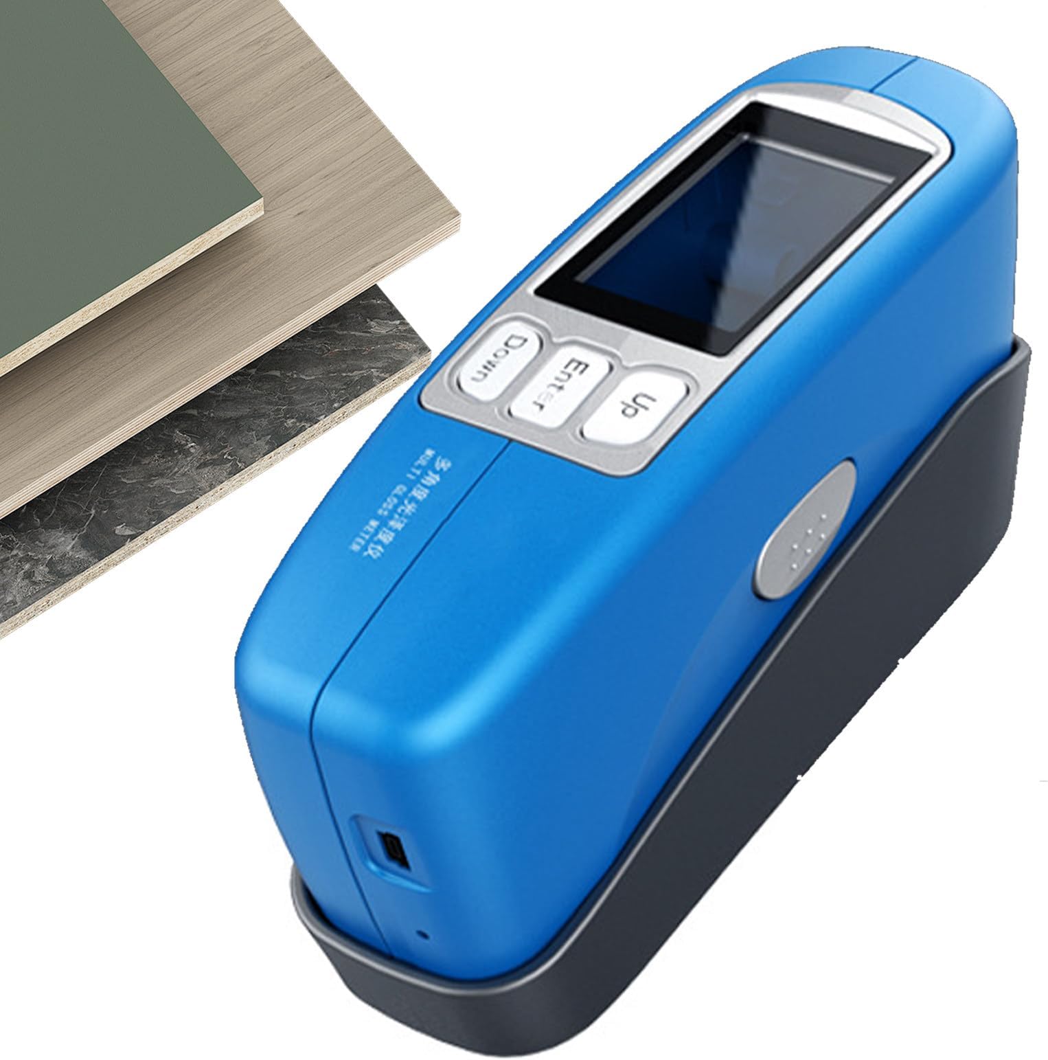 Digital Glossmeter 20/60/85 Degree Gloss Tester Angle Portable Gloss Tester Meter with 60 Degree Measuring Range 0 to 600/2000GU, for Measure Stone, Paint, Ink, Marble CS-380