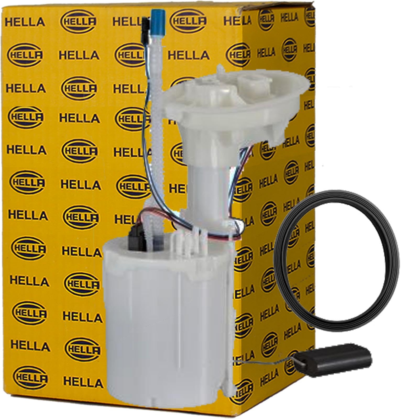 HELLA 8Tf 358 146-471 Unité D'Injection De Carburant - Électrique - 6Pôle - Avec Joint D'Étanchéite/Avec Palpeur De Carburant