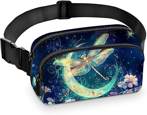 Riñonera para mujer, bolsa cruzada ligera, bolsa de cintura a la moda con correa ajustable para deportes, correr, viajar, senderismo, camping,