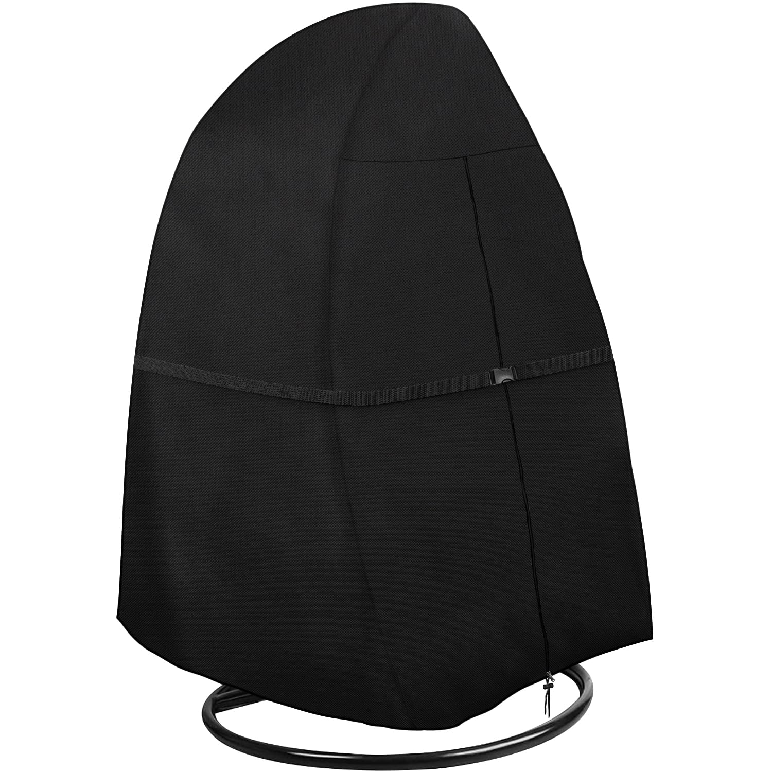 Dokon Funda para Silla Colgante Exterior Impermeable Funda Protectora Silla Huevo de Jardin con Cremallera, Tela Oxford 420D, Anti Viento, Anti UV Cubierta Sillón Colgante, Columpio (190 x 115cm)