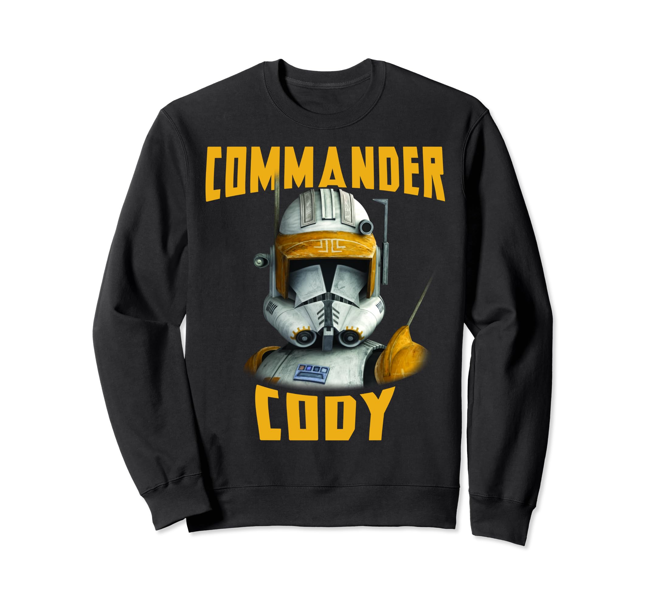 Star Wars: Clone Wars Commander Cody Big Face Sweatshirt, Black