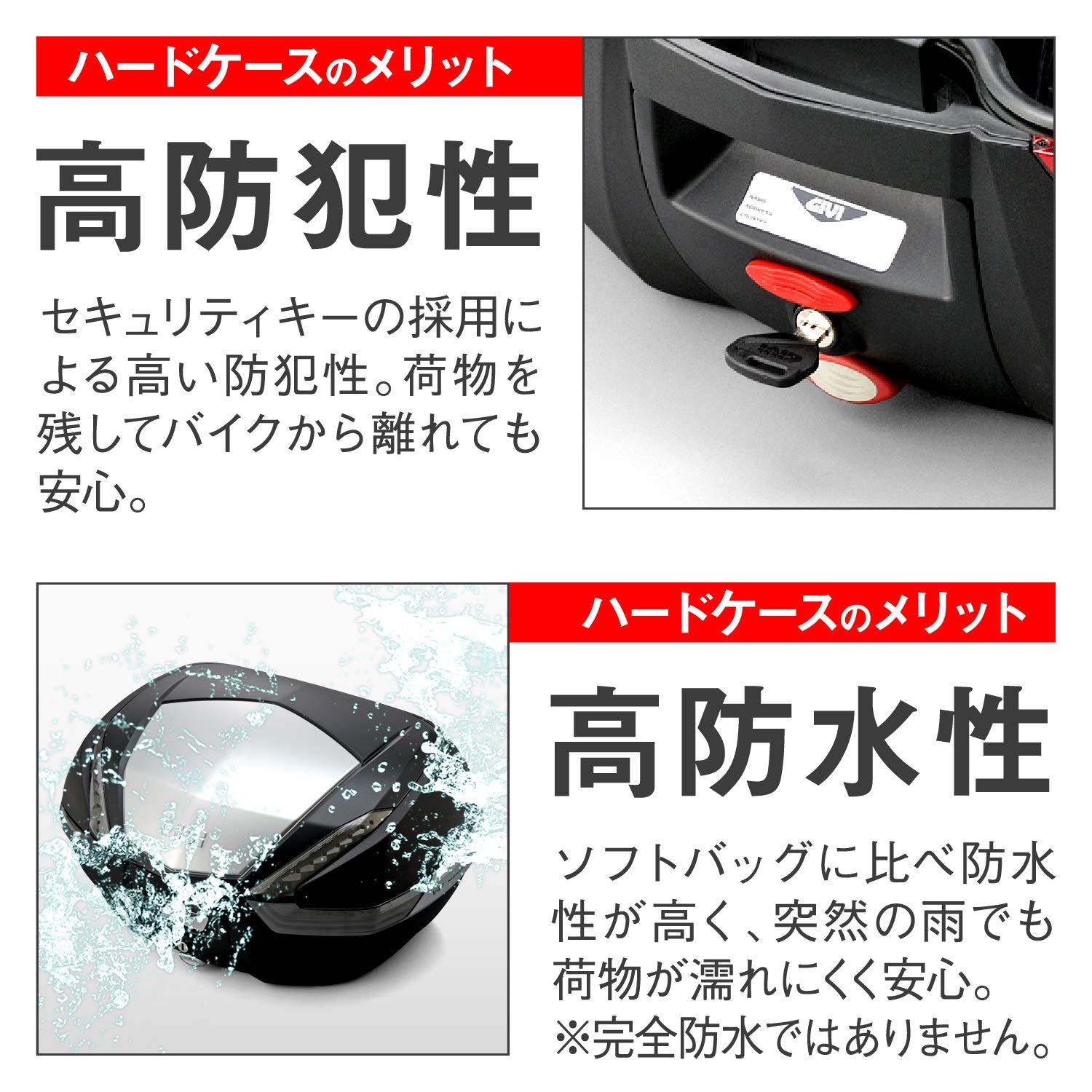 Amazon | GIVI(ジビ) バイク用 リアボックス モノキー 47L V47NT 未 