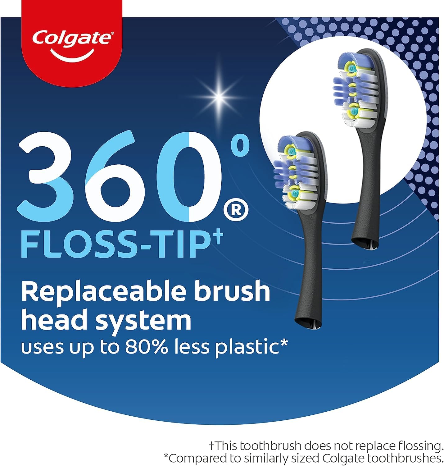 Colgate Keep - Cabezales de recambio para cepillo de dientes manual Deep Clean, 2 unidades