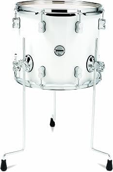 Pacific Drums PDCM1214TTPW 12 x 14 Inches Floor Tom with Chrome Hardware - Pearlescent White