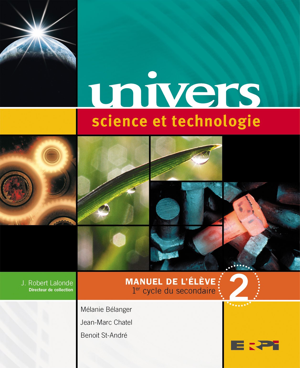 Univers 2/manuel science & tech.sec.2 [Hardcover]