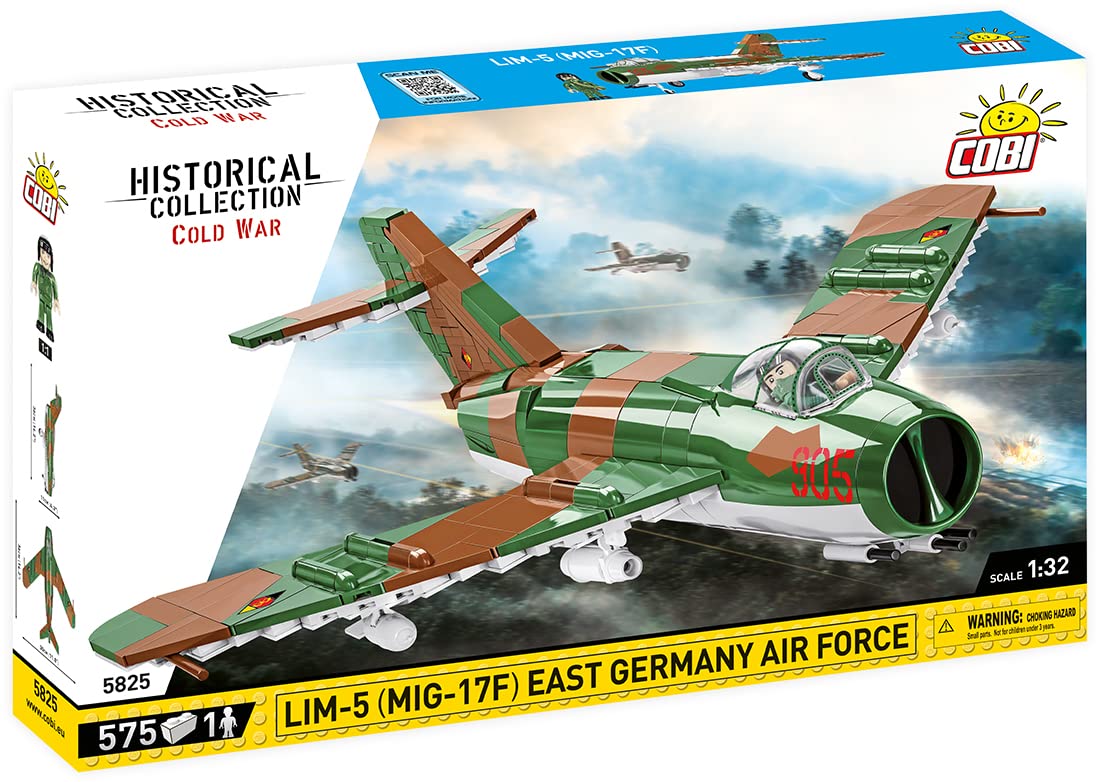 航空機・ヘリコプター MiG-17F 1:144 2 Amazon.co.jp: Cobi Historical Collection #5825 LIM-5 (MIG-17