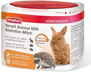 BEAPHAR - Kleintier-Milch - Für Kaninchen, Igel Und Nager - Muttermilchersatz - Laktosereduziert Für Optimales Wachstum Und Entwicklung - 200 g product image