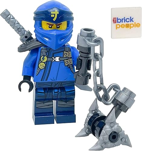 LEGO Secretos de Ninjago de El Spinjitzu Prohibido: Jay Minifig con armas