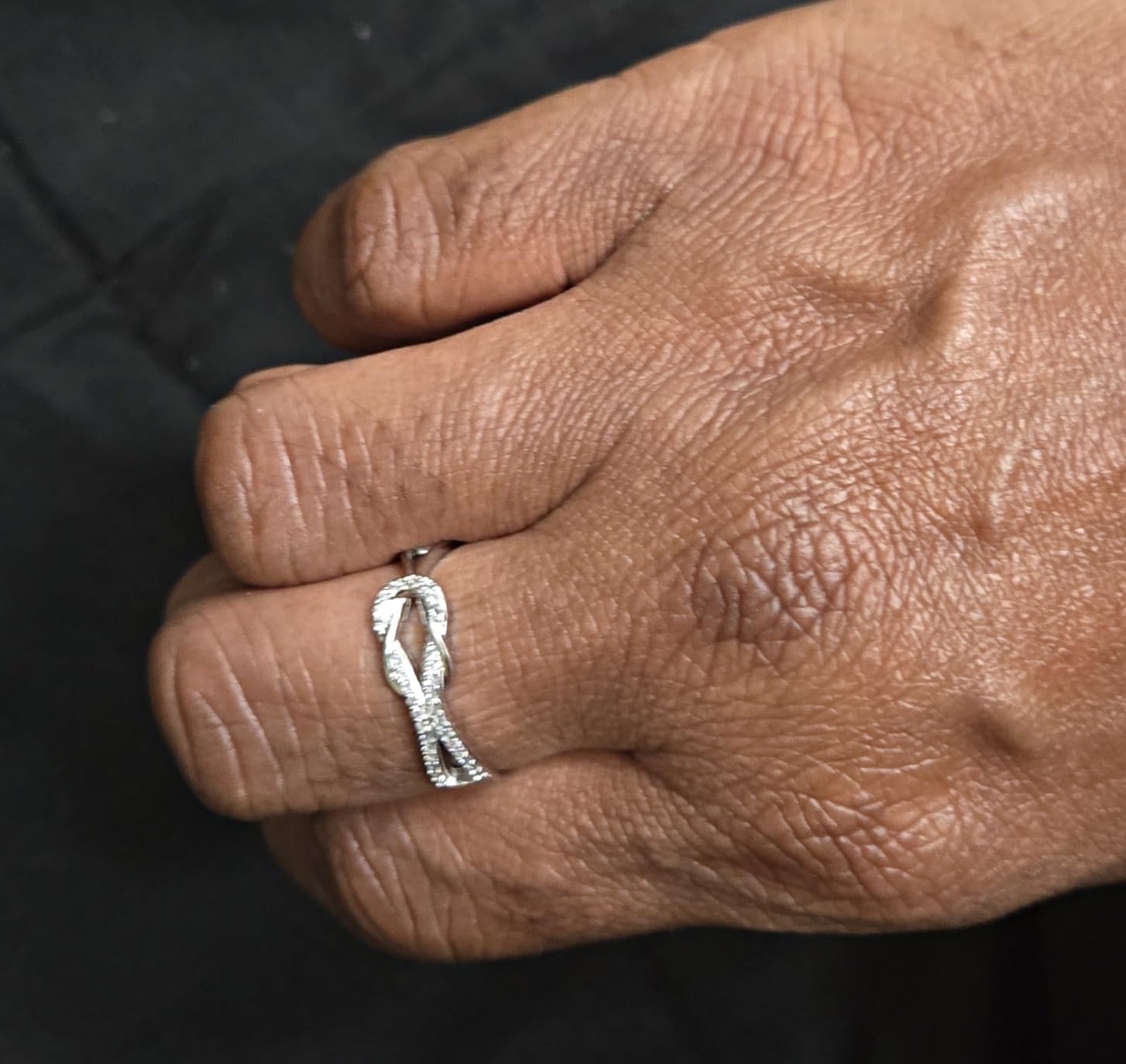 Mother and Daughter Forever Linked Ring