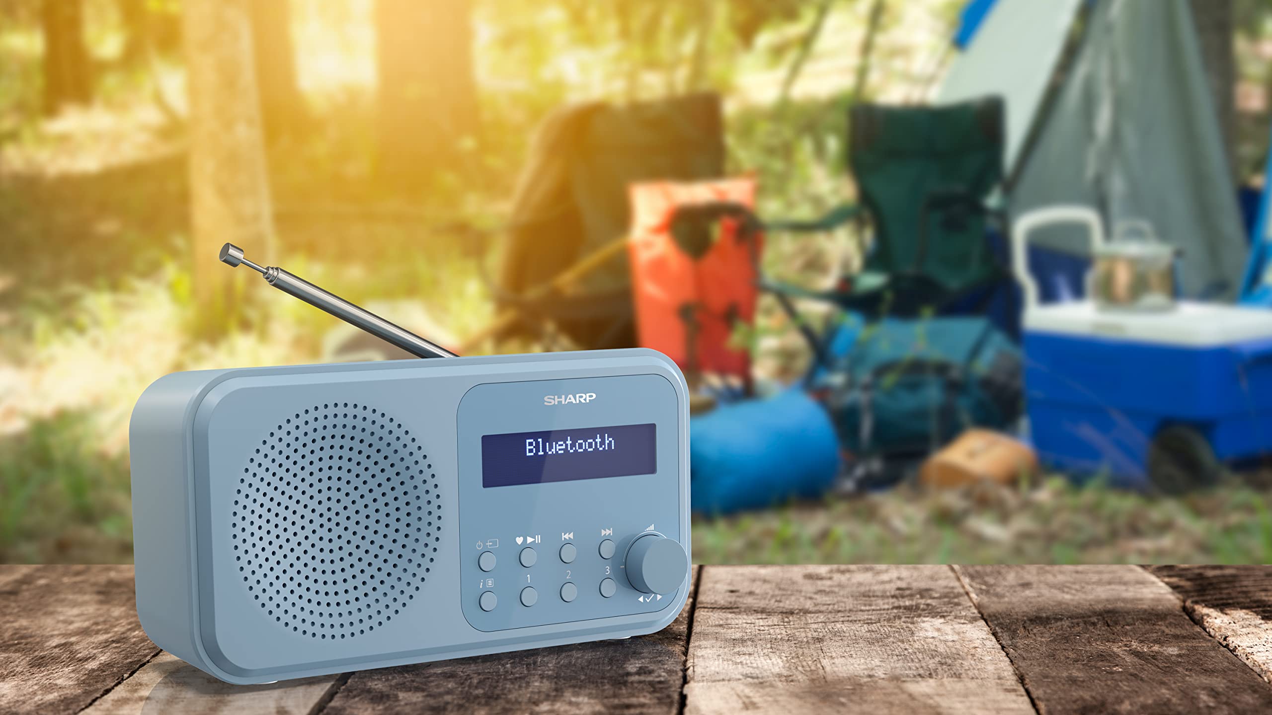 Sharp DR-P420(BL) Tragbares DAB+ Radio mit Bluetooth 5.3 – Bild 6