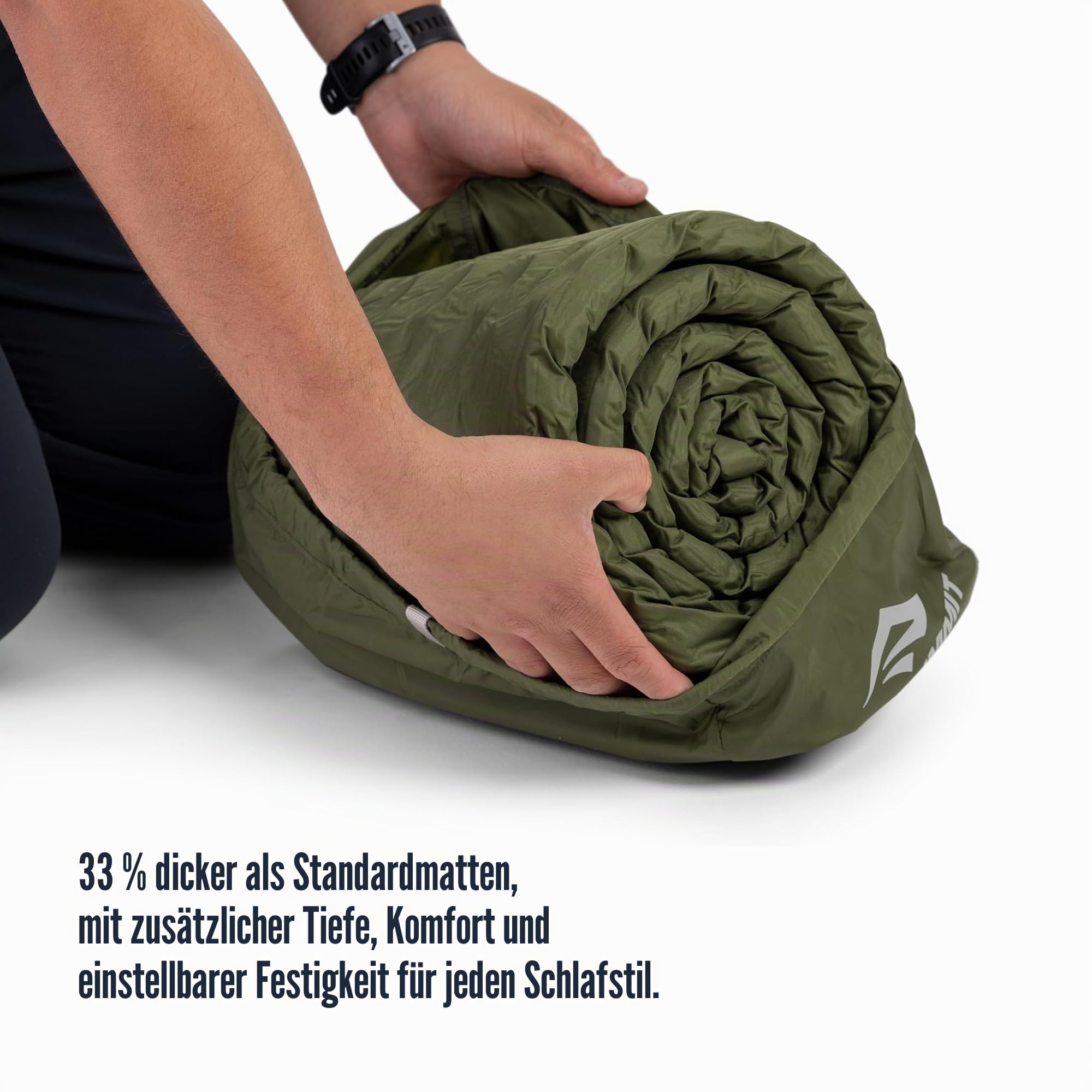 Sea To Summit Camp Plus Self-Inflating Regular Isomatte (Maße 183 x 56 x 7 cm/Gewicht 1,05kg / Isoliert bis -20°C) - Regular