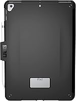Vista 2 de URBAN ARMOR GEAR UAG Diseñado para Funda de iPad 10.2 Negro 9ª Generación 2021 y 8ª Gen 2020 con Correa de Mano Delgada Slim Militar Probado contra