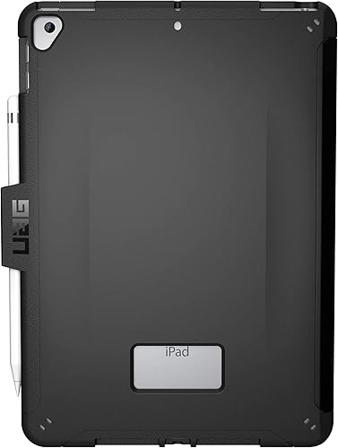 Miniatura 2 de URBAN ARMOR GEAR UAG Diseñado para Funda de iPad 10.2 Negro 9ª Generación 2021 y 8ª Gen 2020 con Correa de Mano Delgada Slim Militar Probado contra