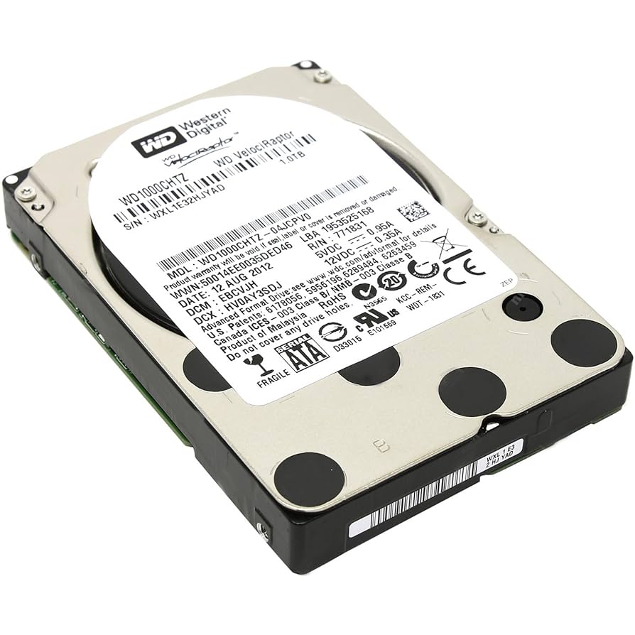 Western Digital wd2500hhtzヴェロキラプトル250?GB 10000rpm 64?MB SATA 6.0?GB/s 3.5インチ内蔵HDDベアドライブ Amazon.com: WD VelociRaptor 250 GB Workstation Hard Drive