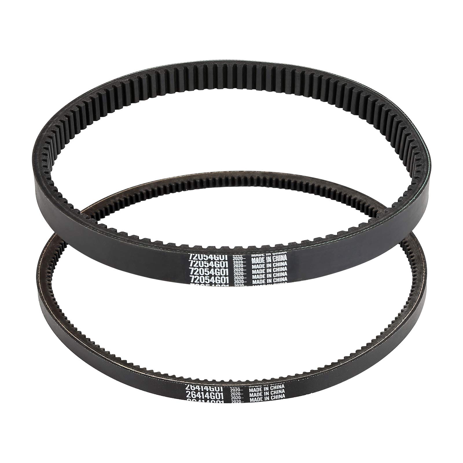 10L0L Courroie de transmission d'embrayage et de démarreur pour EZGO TXT Medalist Marathon Workhorse 1994 et ultérieurs Modèles à gaz 4 temps Pièce OEM 72054-G01 26414-G01