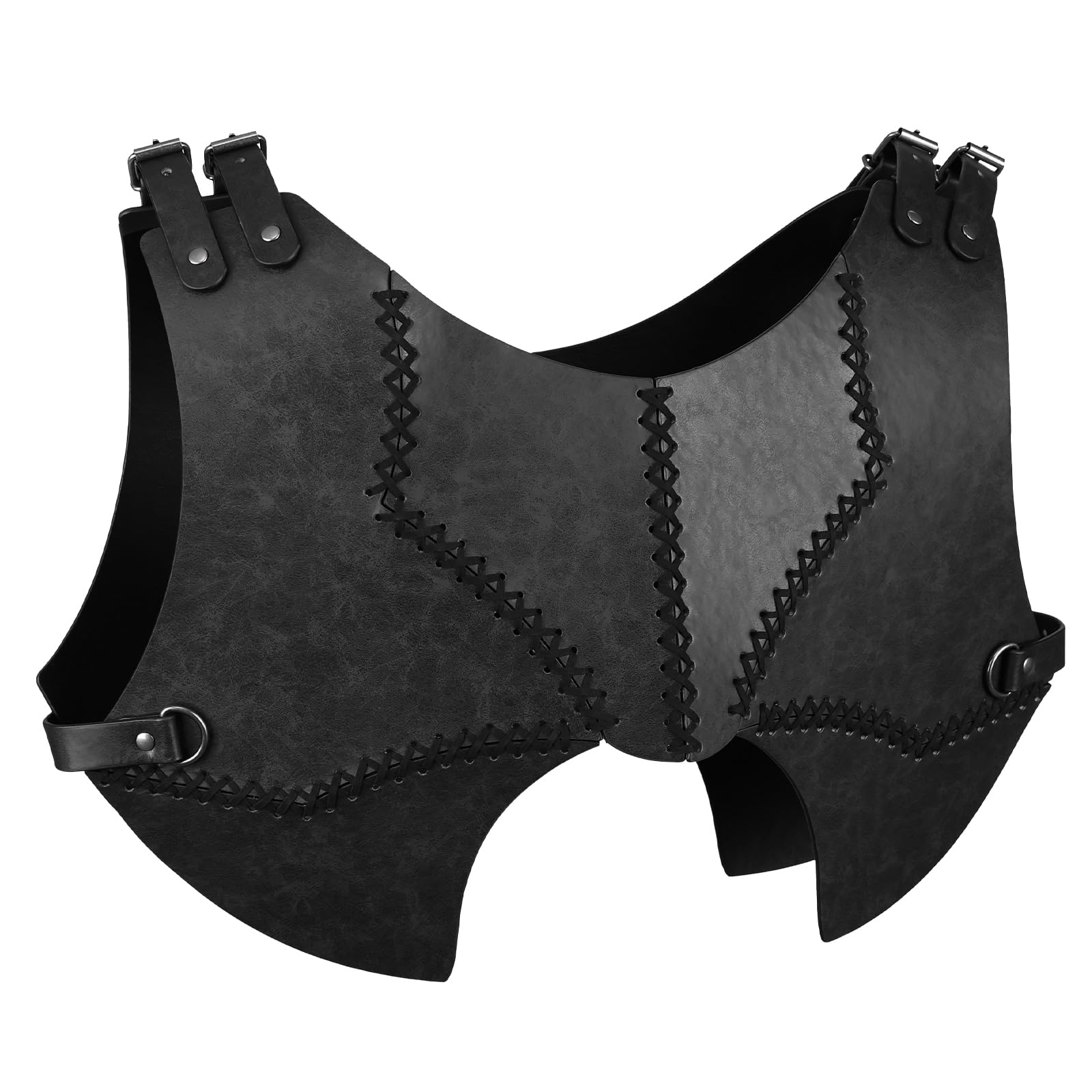 HiiFeuer Middeleeuws imitatieleer 3PC Waist Armor met Riem