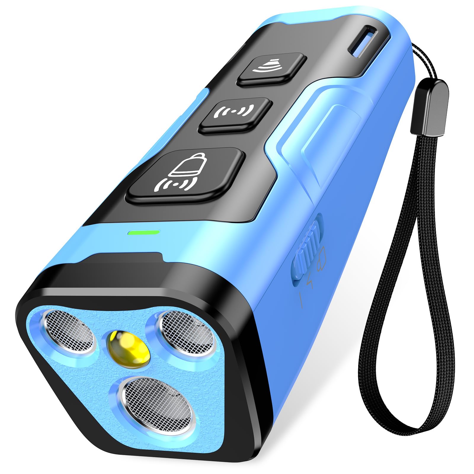 YUYQA Dog Bark Deterrent Device- 3X Ultrasonic Anti Barking,6 Training Modes 23 FT Range–Barks No More Indoors Outdoors Behavior Correct Rechargeable,Compact,Safe, Humane Training for Dogs