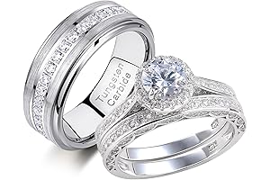 Exquisite Wedding Rings Set for Couples: Timeless Tokens of Love