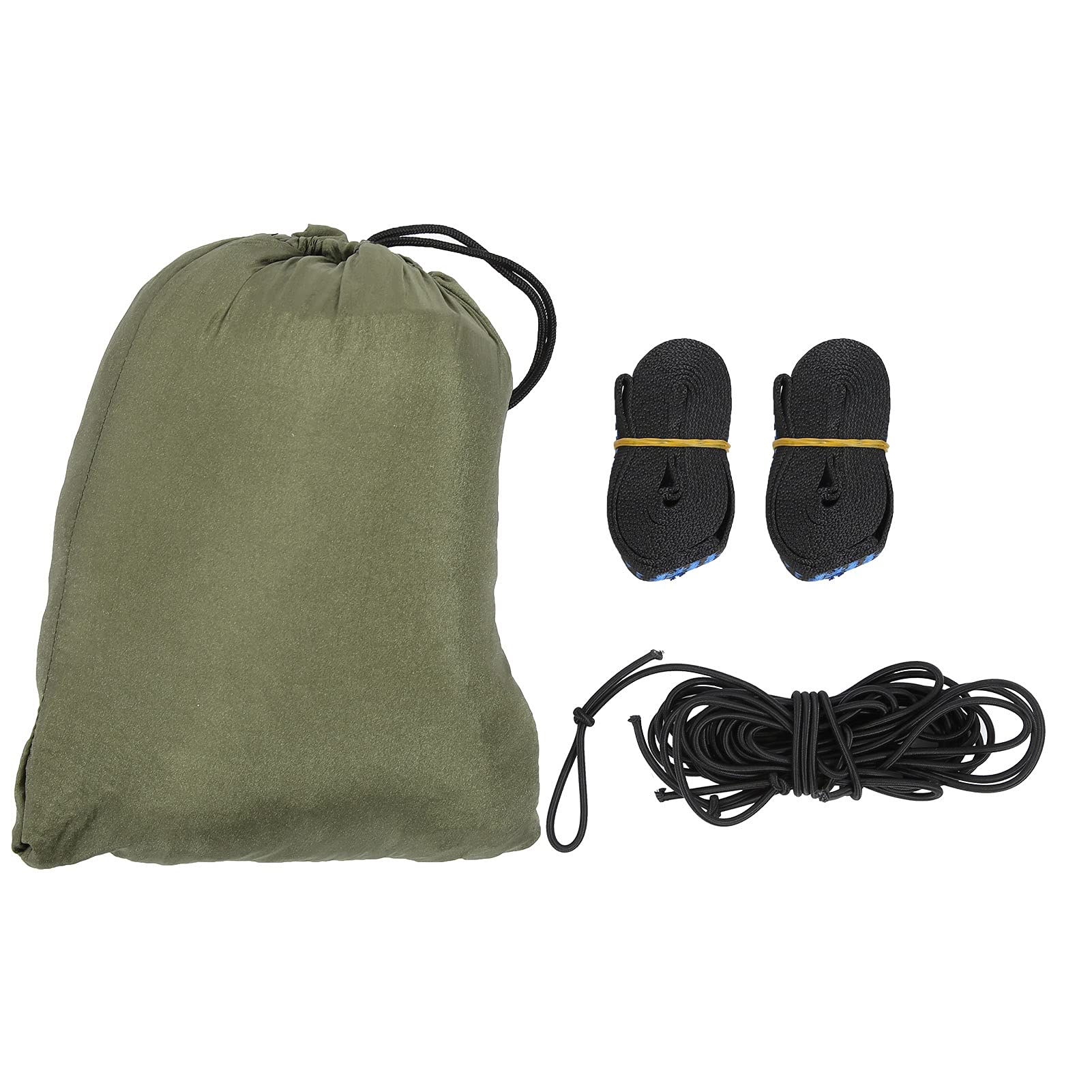 Amaca da Campeggio 280x140 Cm con Rete Antizanzare, Tessuto Leggero in Nylon per Relax All'aperto, 1 unità