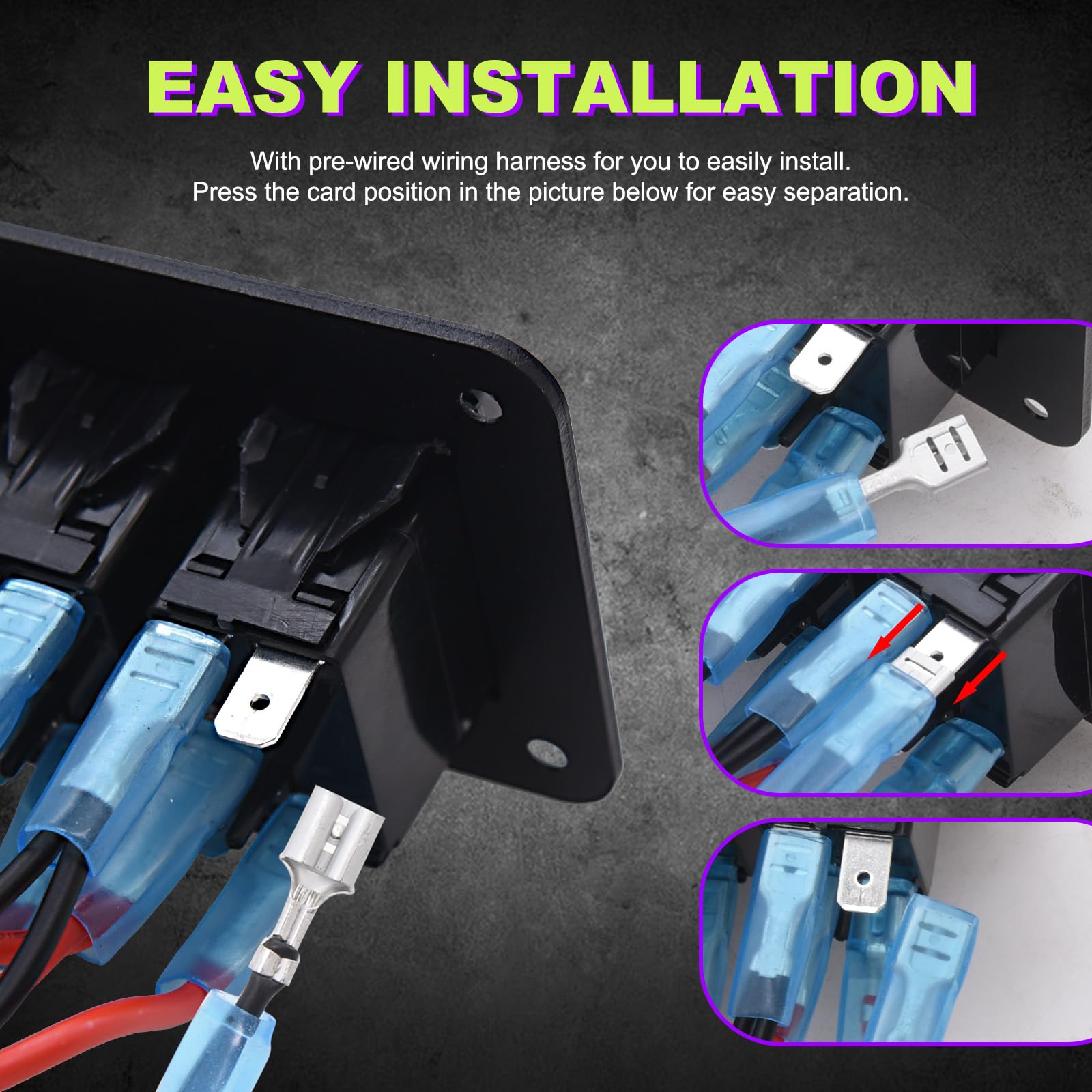 Richtingaanwijzer Schakelaar 12V Universele Waterdichte Schakelaar Drukknop LED Lock AAN-UIT 5/8 Automotive Verlichting Verlichting Accessoires LED Lichtschakelaar voor Auto Vrachtwagen SUV Bestelwagen RV Boot Jacht 3A 16mm