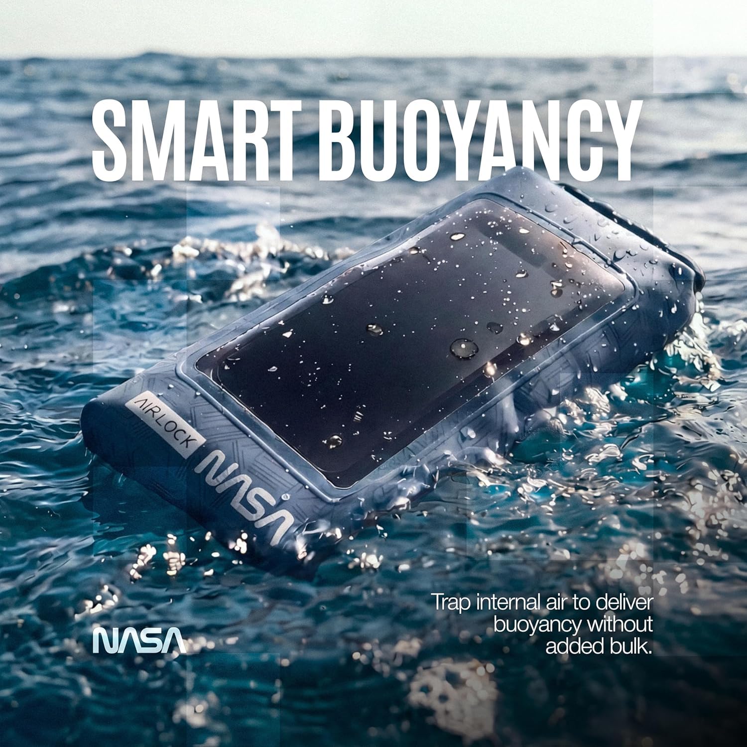 NASA Wodoszczelny Worek Dry Bag – AirLock™, IP68, zintegrowane etui na telefon (2L)