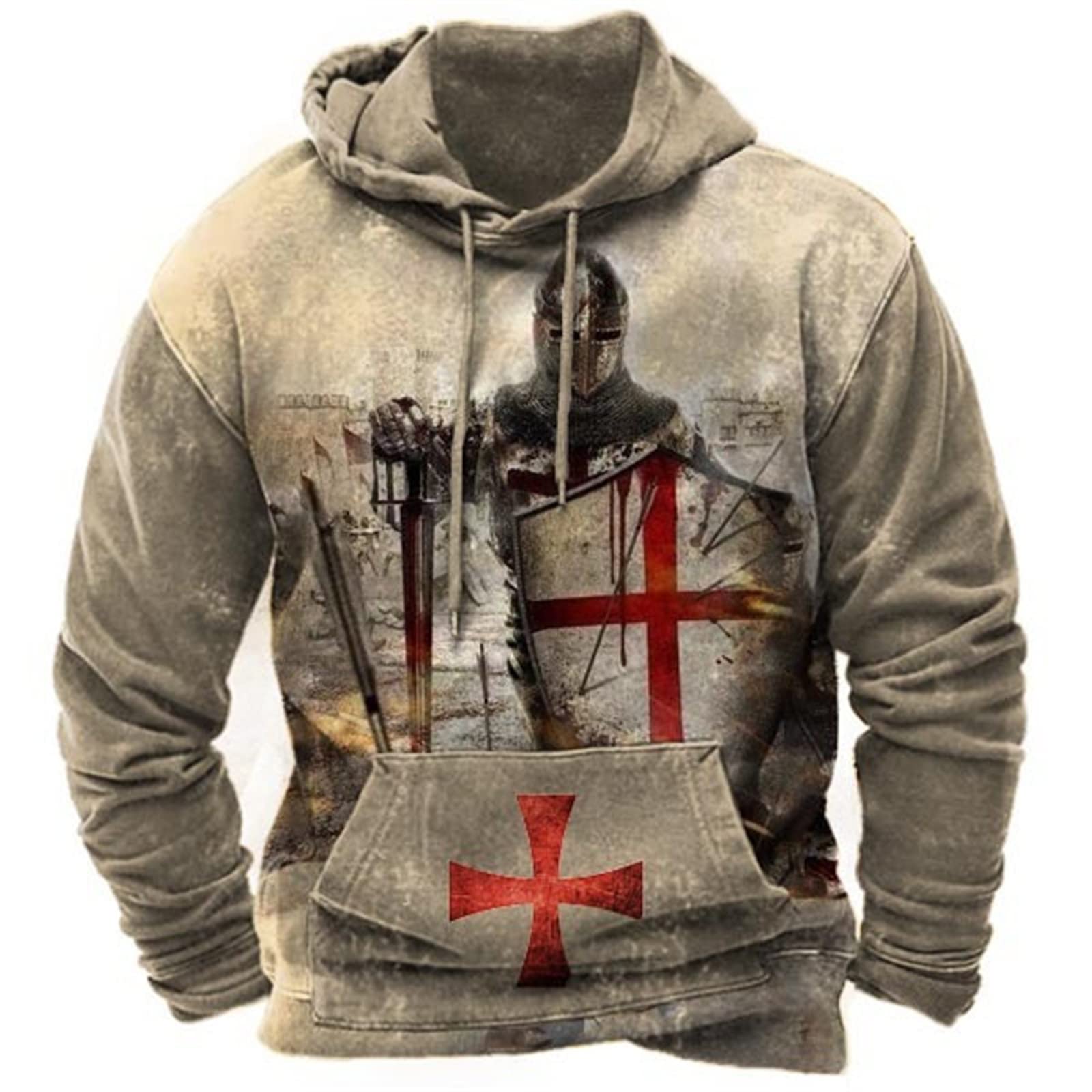 Urban Backwoods Templar III Sweatshirt – Pullover Sweater, Unisex, Regular Fit – 80% Cotton 20% Polyester