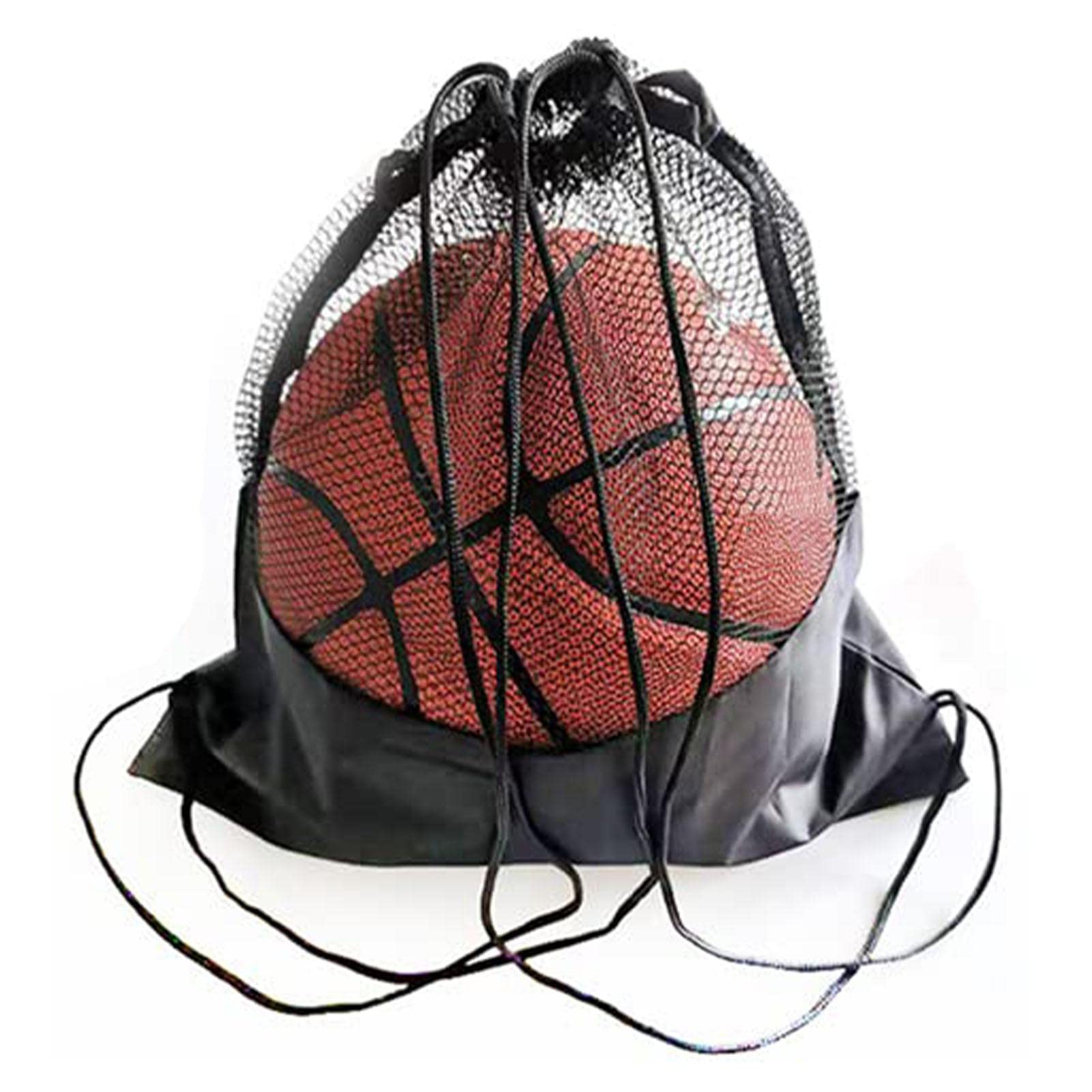 Anloximt Mesh Ball Bag, Football Pouch Mesh, Perfect for Equipment Storage, Soccer Balls, Scuba Gear, Beach Toys, Basketball Bag and Snorkel Gear