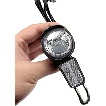 JOYOR Original Scooter Headlight with Integrated Horn for S5-Z, S8-Z, S8-S-Z, S10-S-Z & T10, 2-in-1 LED Front Light & Horn, High-Performance & Waterproof, Replacement Part