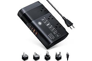 DOACE Voltage Converter for European Travel: 500W Pure Sine Wave Step-Down Transformer