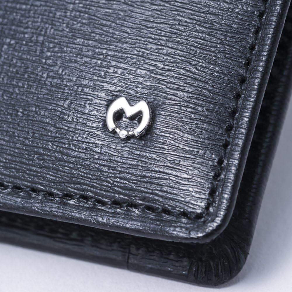 Mila schon(ミラショーン) Falterona Pass Case, Black (Black 19-3911tcx)