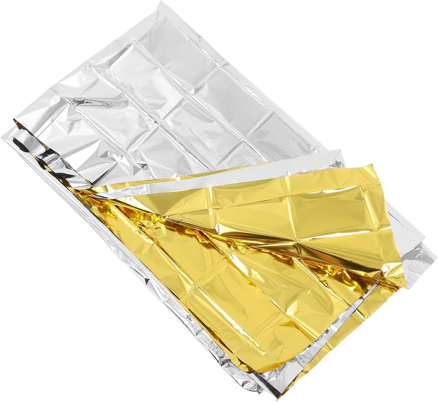 CALLARON 2pcs Reflective Insulation Sheet for Greenhouse Covering Film, Heat Reflective Plant Film Cover, UV Resistant Thermal Blanket for Garden Growth and Outdoor Camping