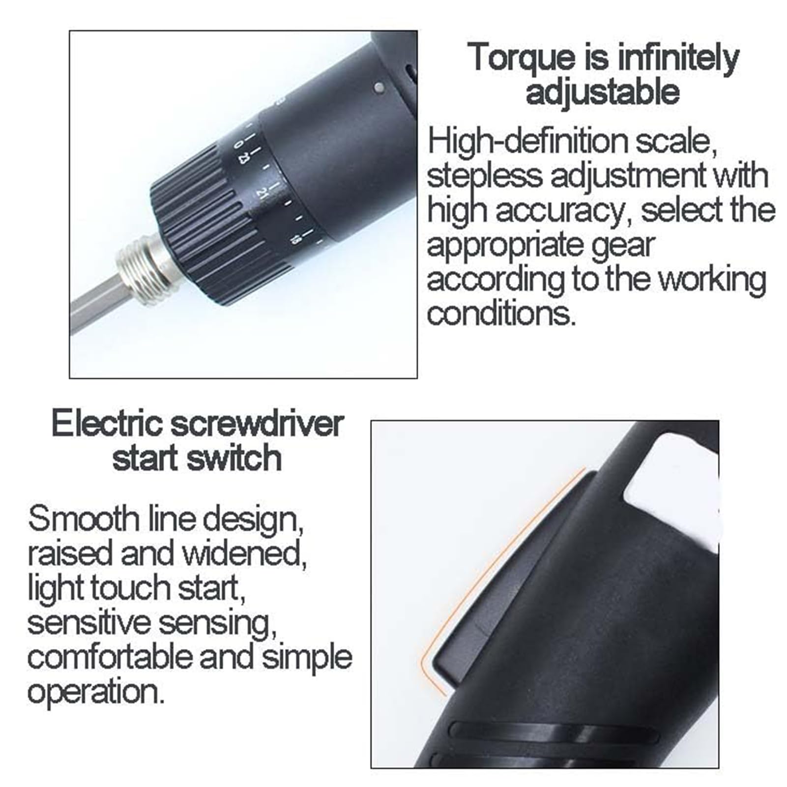 Avvitatore Professionale Con Cavo Da 45w, Lama Compatibile H6.35