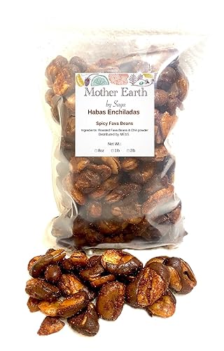 Habas Enchiladas Mexicanas, Toasted Chili Seasoned Fava beans Authentic Mexican