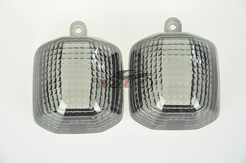 Miniatura 6 de TOPZONE Compatible con Ya-maha YZF R1 YZF R6 YZF600R THUNDERCAT FZS1000 FZ1 FJR1300 YZF1000R YZF750R Lente de luz intermitente, lente de indicador