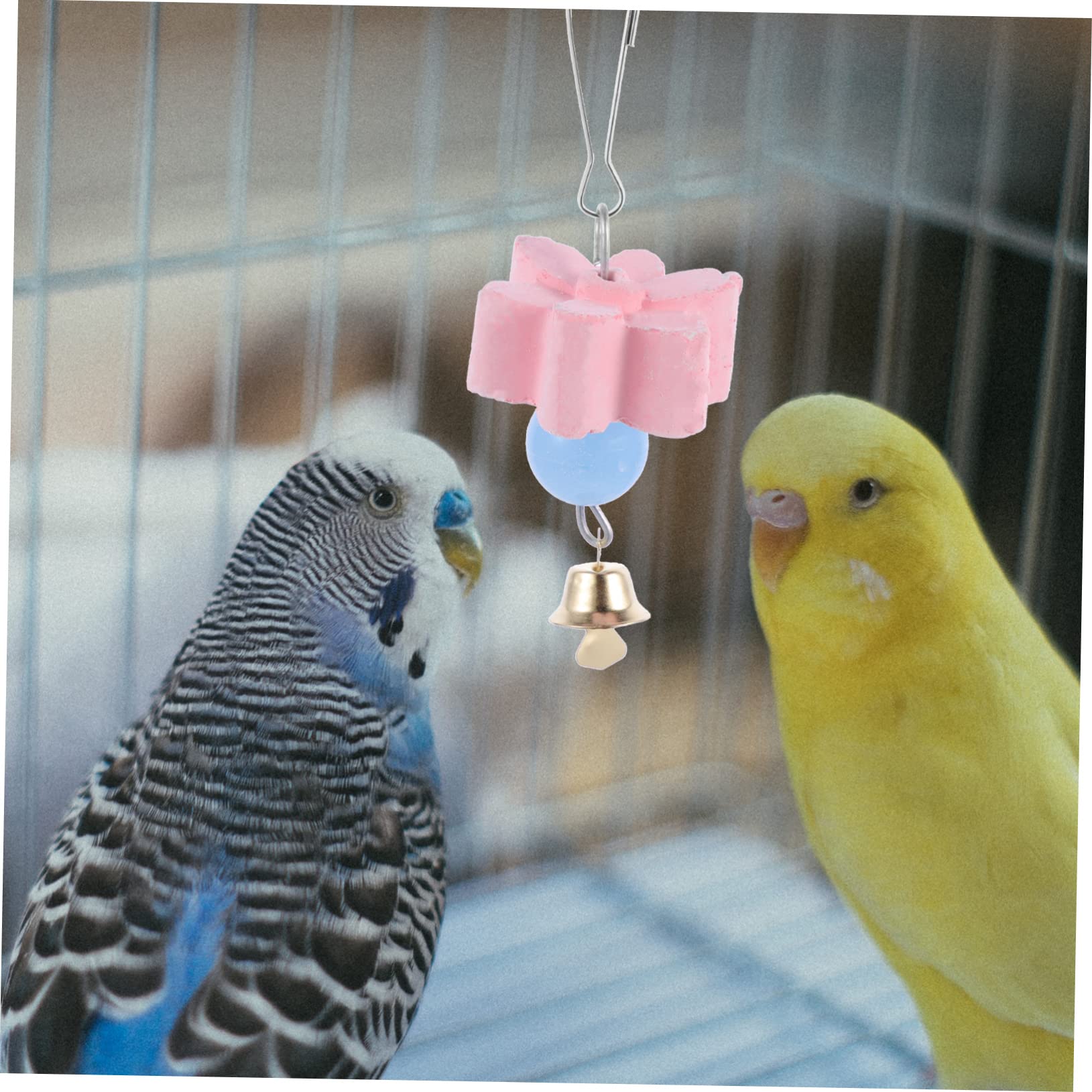 Amazon | Kisangel バードカーニバル 鳥のくちばし砥石 鈴付き 金属製
