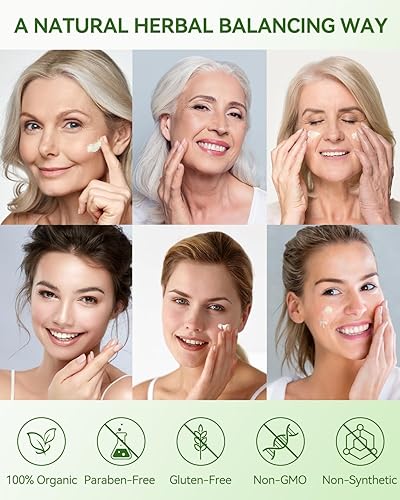 Miniatura 4 de Wild Yam Cream, 4 onzas de crema orgánica de ñame silvestre sin perfume para mujeres, apoyo para el equilibrio, sin OMG, sin parabenos,