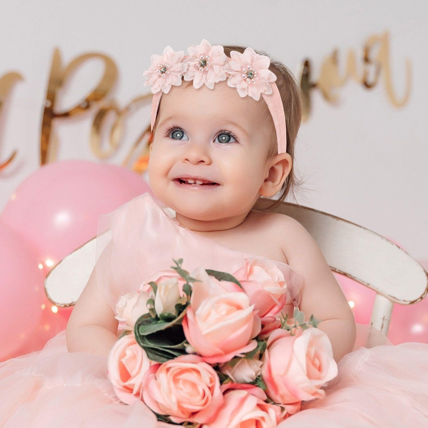 Fasce Per Bambini Da 4 Pezzi, Accessori Per Capelli Carini E Freschi, Fasce Retrattili Per Neonati, Copricapo Per Feste, Accessori Per Bambini.