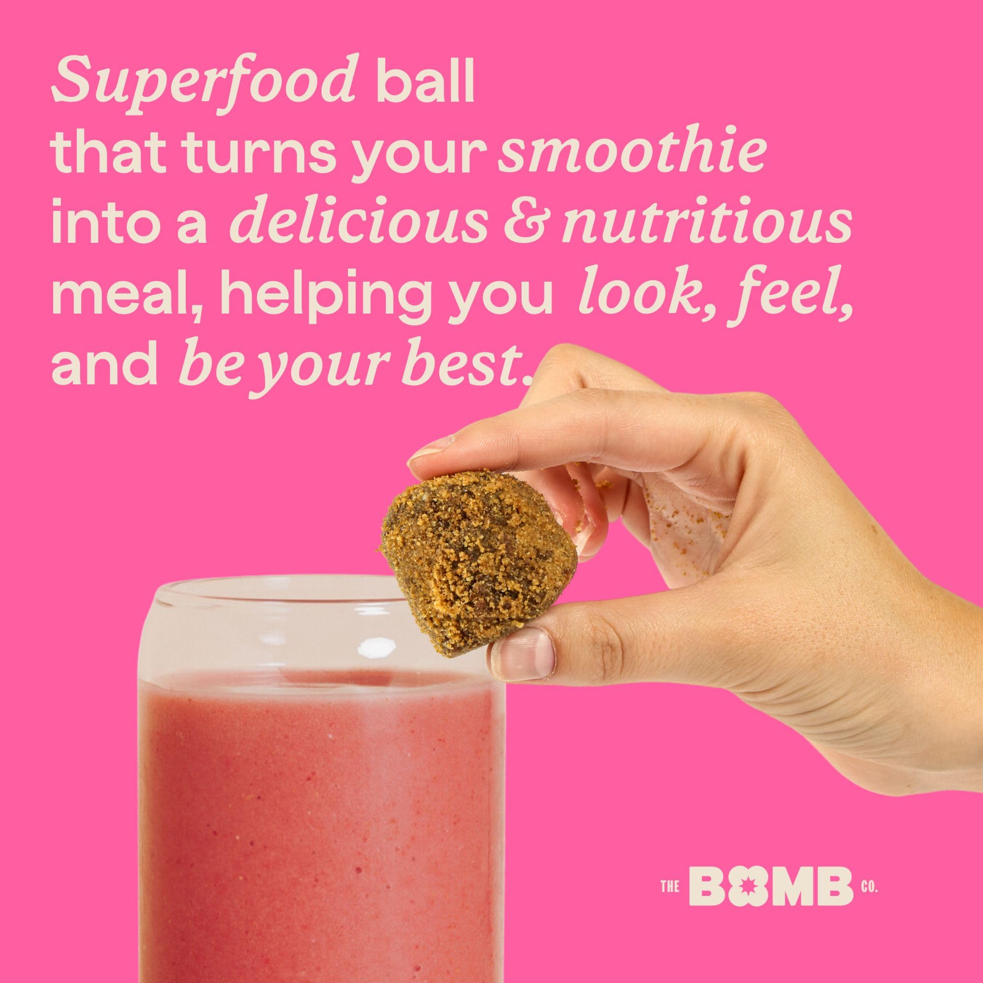 The Bomb Co Blender Bomb The OG Superfood Smoothie Mix with Chia Seeds Hemp Seeds Flax Seeds Sea — view 3