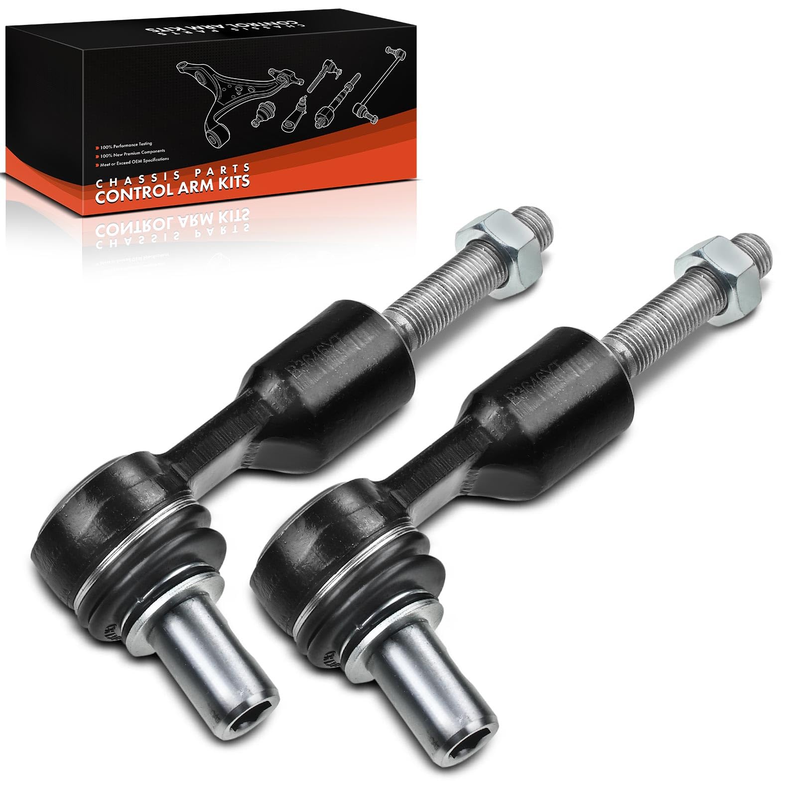 Frankberg 2x Avant Dehors Rotule Direction Compatible avec P.a.s.s.a.t 3B2 P.a.s.s.a.t 3B3 A4 8D2 B5 A4 8E2 A4 8E2 B6 A6 4B2 C5 A8 4D2 4D8 Remplacer# 4B0419811A