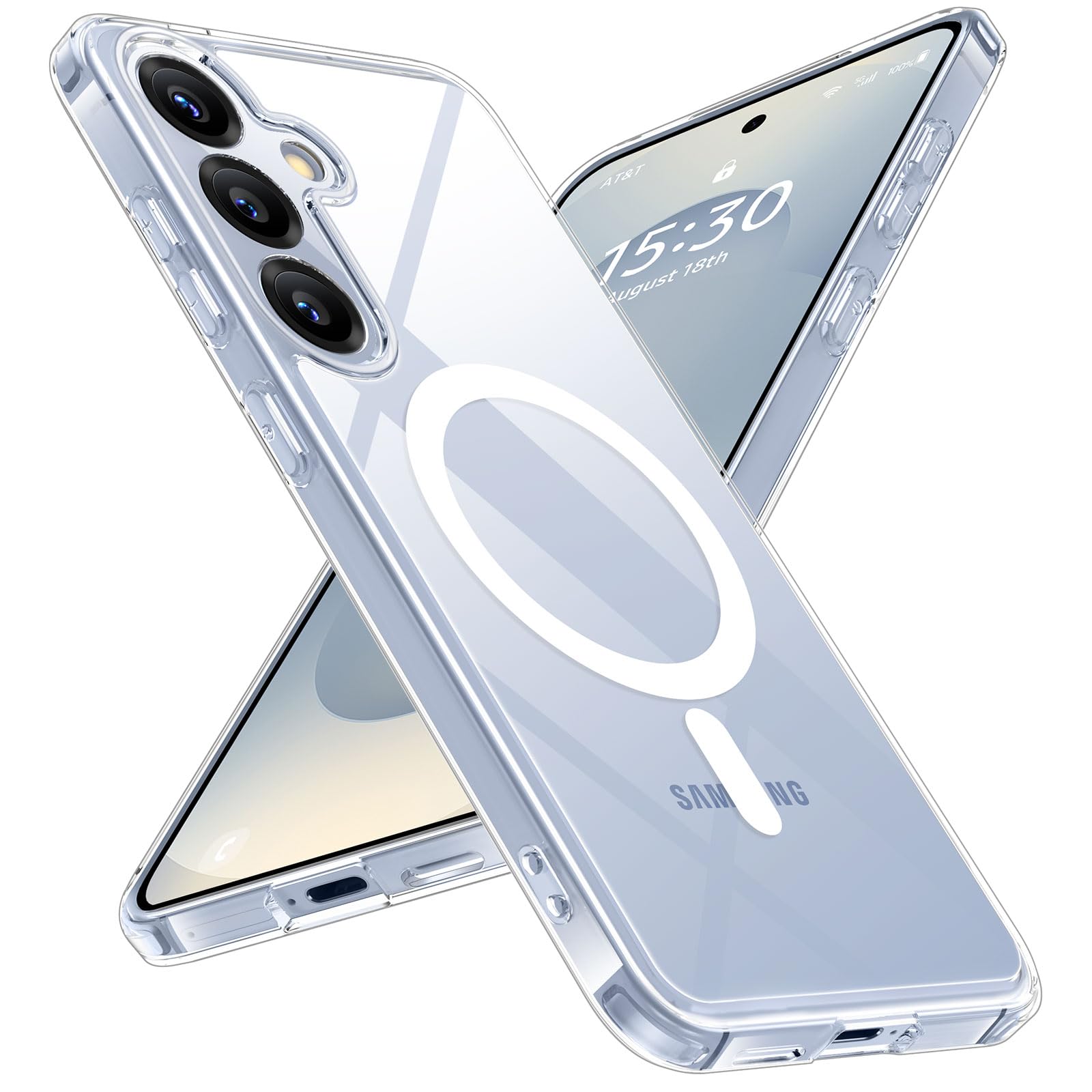 Amazon.co.jp: 【MagSafe対応・米軍規格】Holidi Galaxy S25 ケース