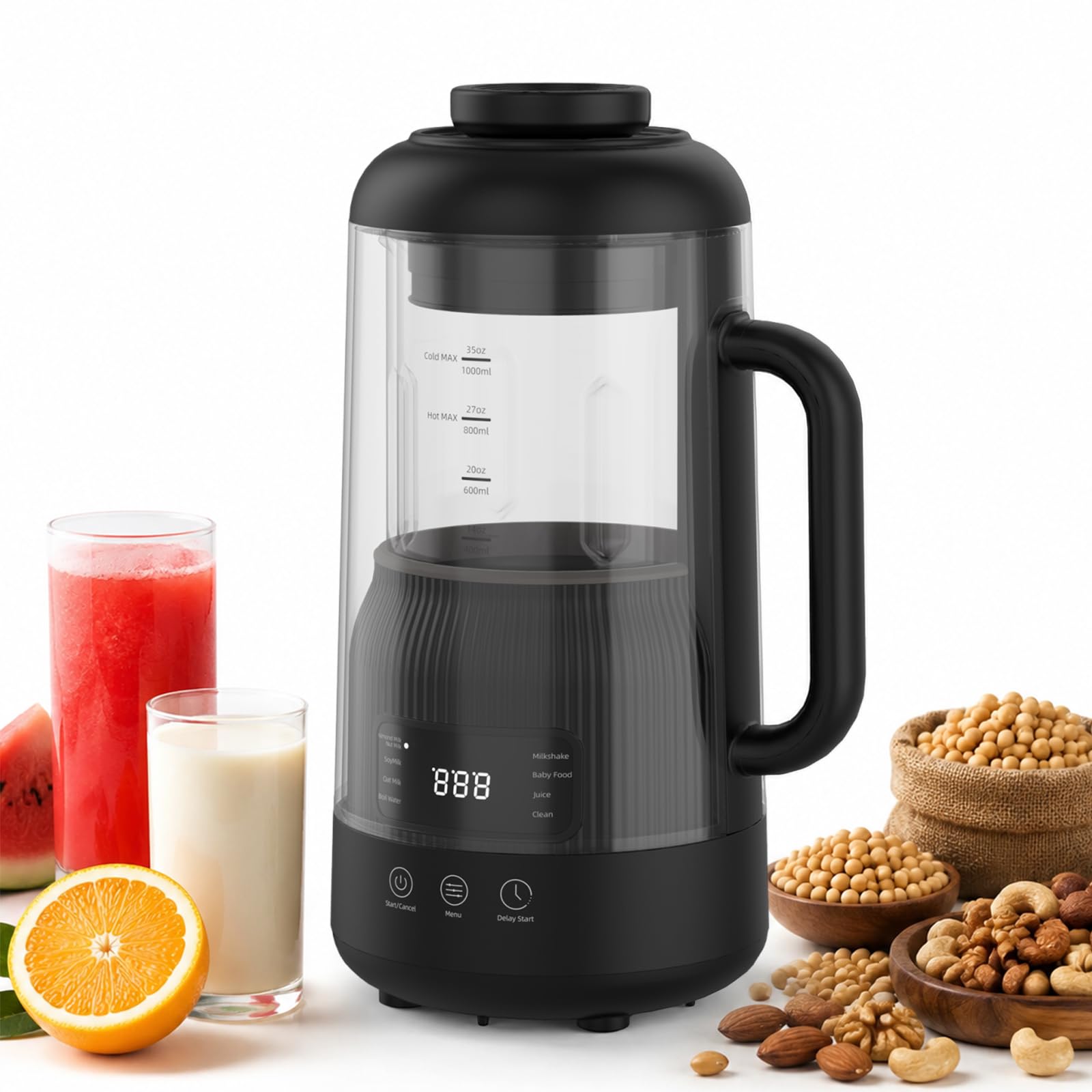 Skitchen 8-in-1 Silent Shield Nut Milk Maker
