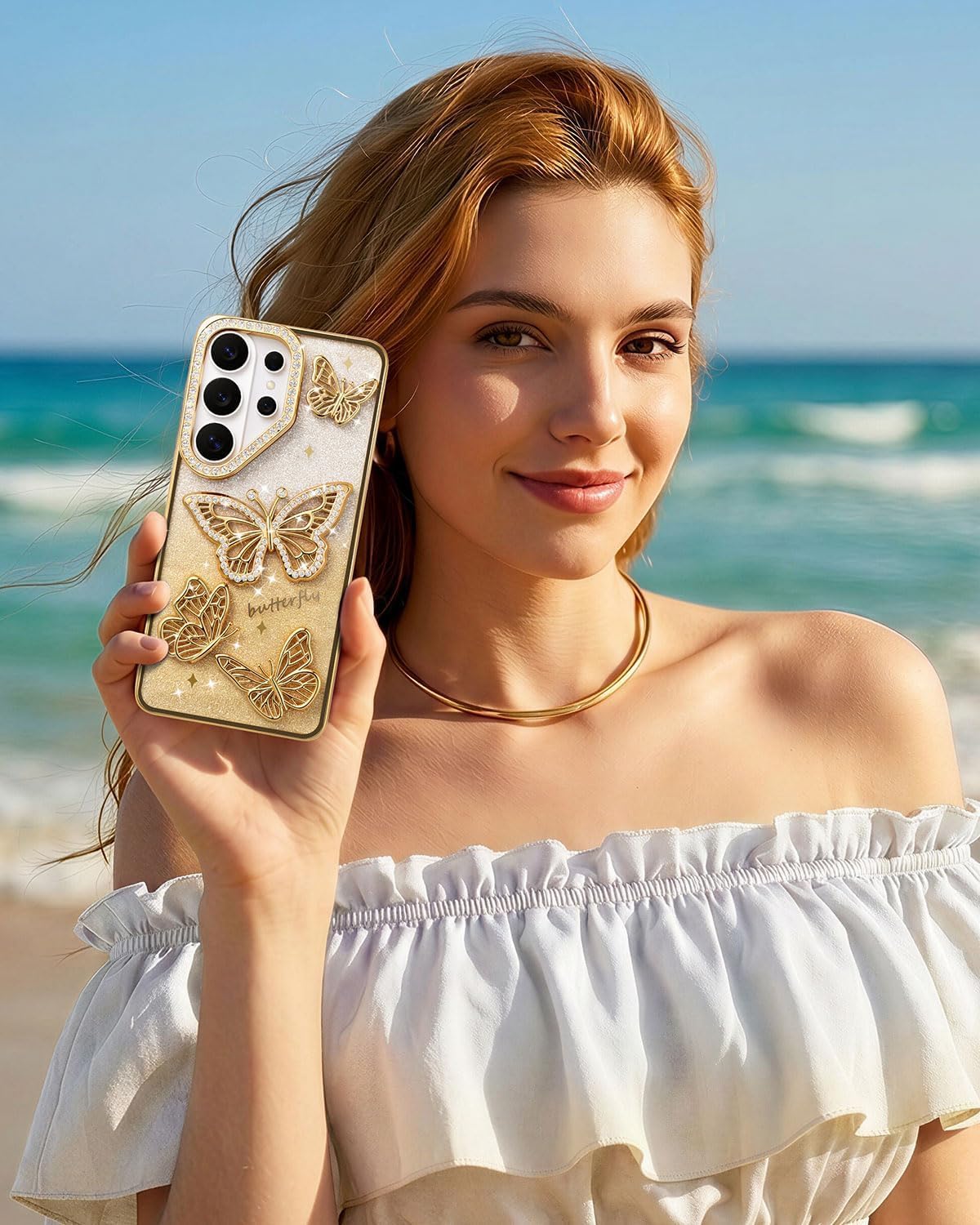 Elzzi Butterfly Phone Case for Samsung S26 Ultra -5 Elzzi Butterfly Phone Case for Samsung S26 Ultra -5