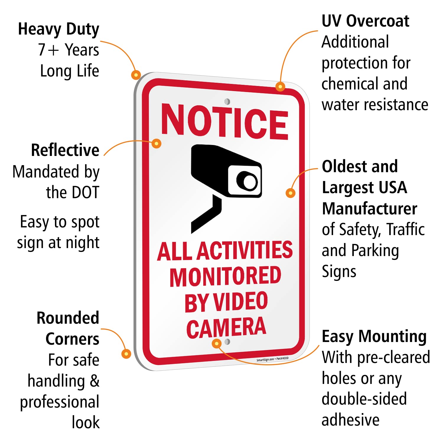 SmartSign Industrial Warning Sign