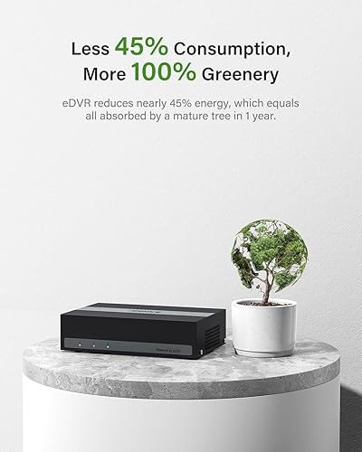 Miniatura 3 de ANNKE Grabadora de video digital de seguridad 3K Lite de 8 canales con disco duro de 1 TB, DVR de vigilancia híbrido H.265+ 5 en 1, detección de