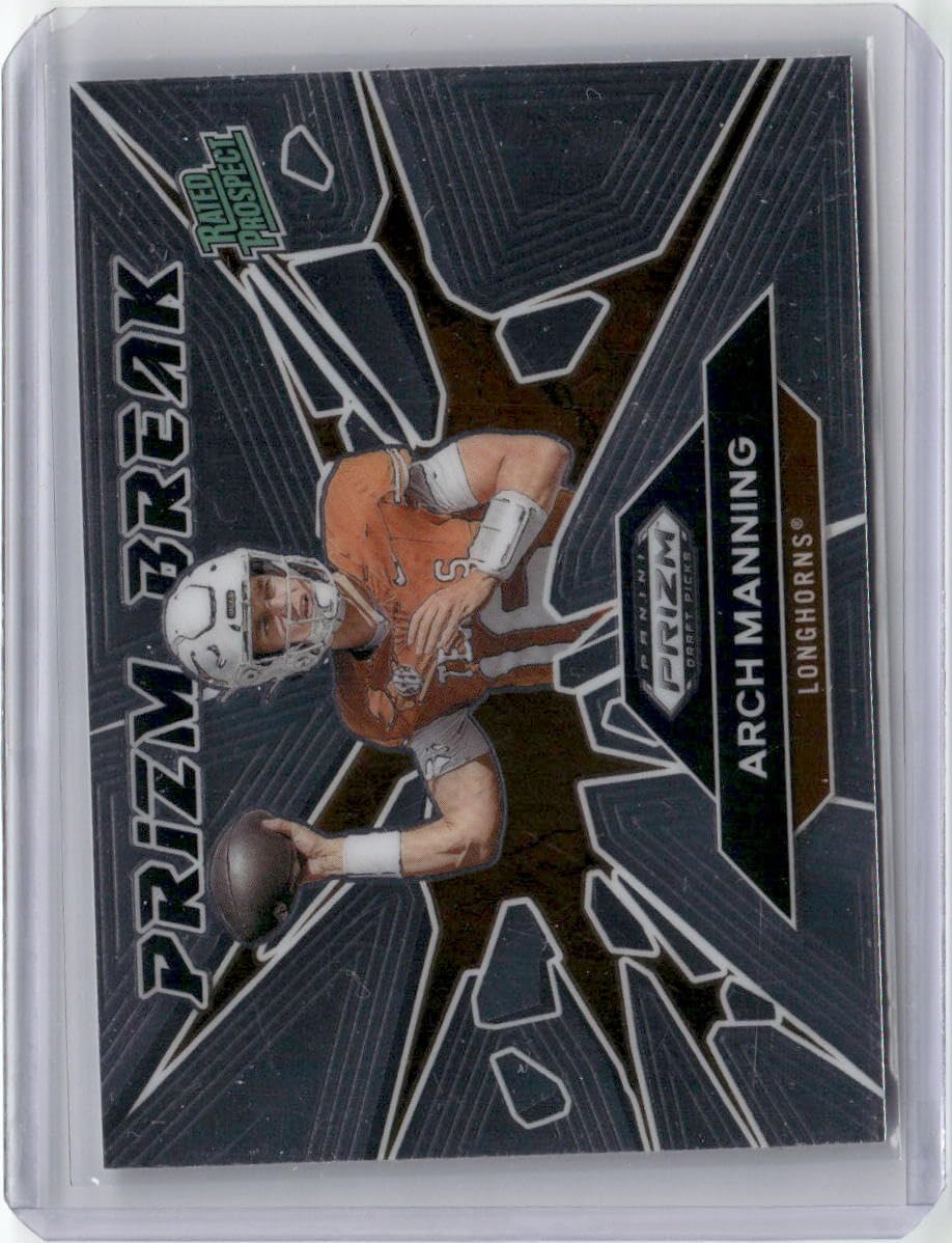 2025 Panini Prizm Draft Picks #1 Arch Manning Prizm Break Rookie RC Football Card