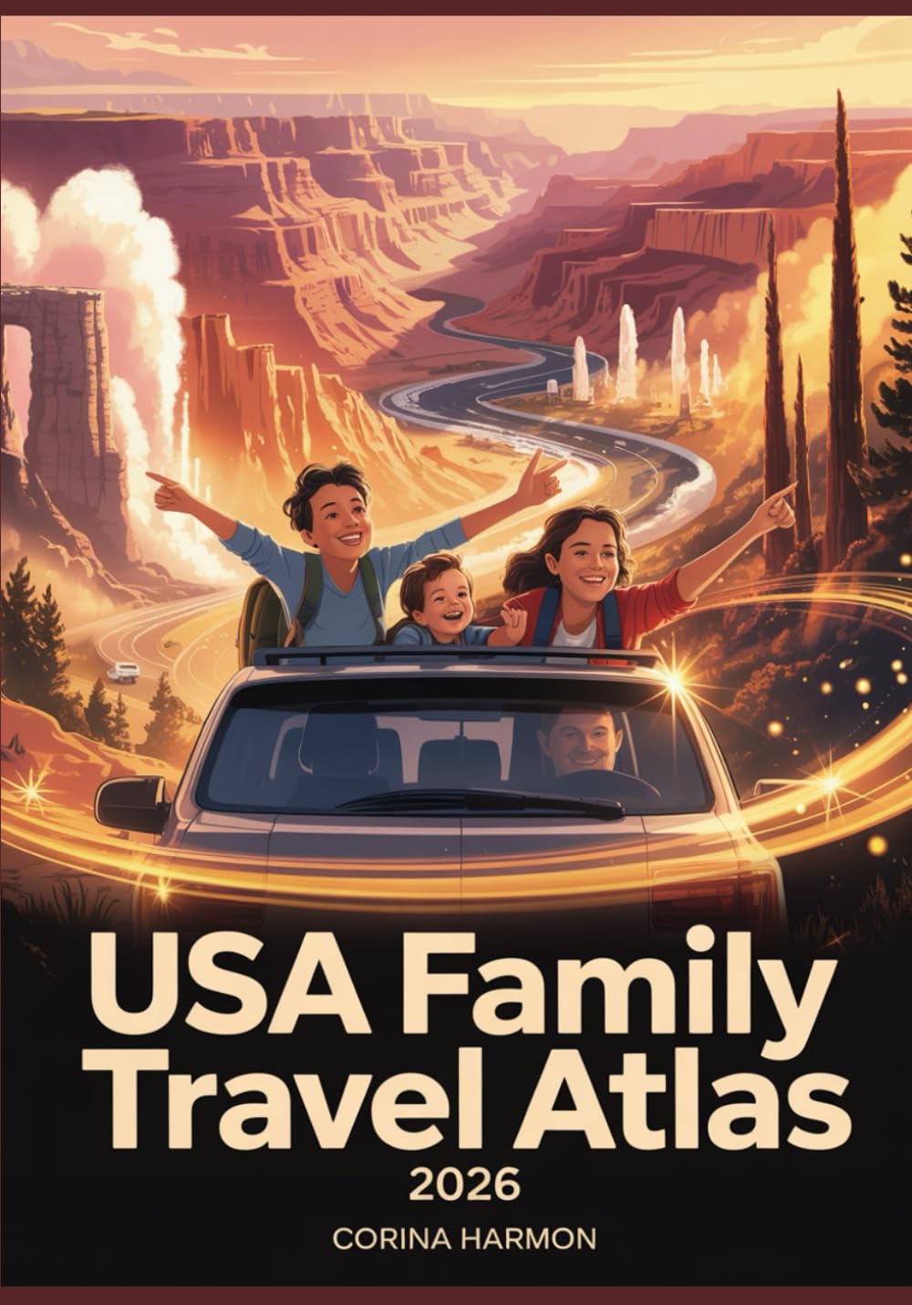 USA Family Travel Atlas 2026: The Ultimate Guide to Kid-Friendly Destinations, Educational Maps, National Parks, Road Trip Routes & Unforgettable Family Adventures