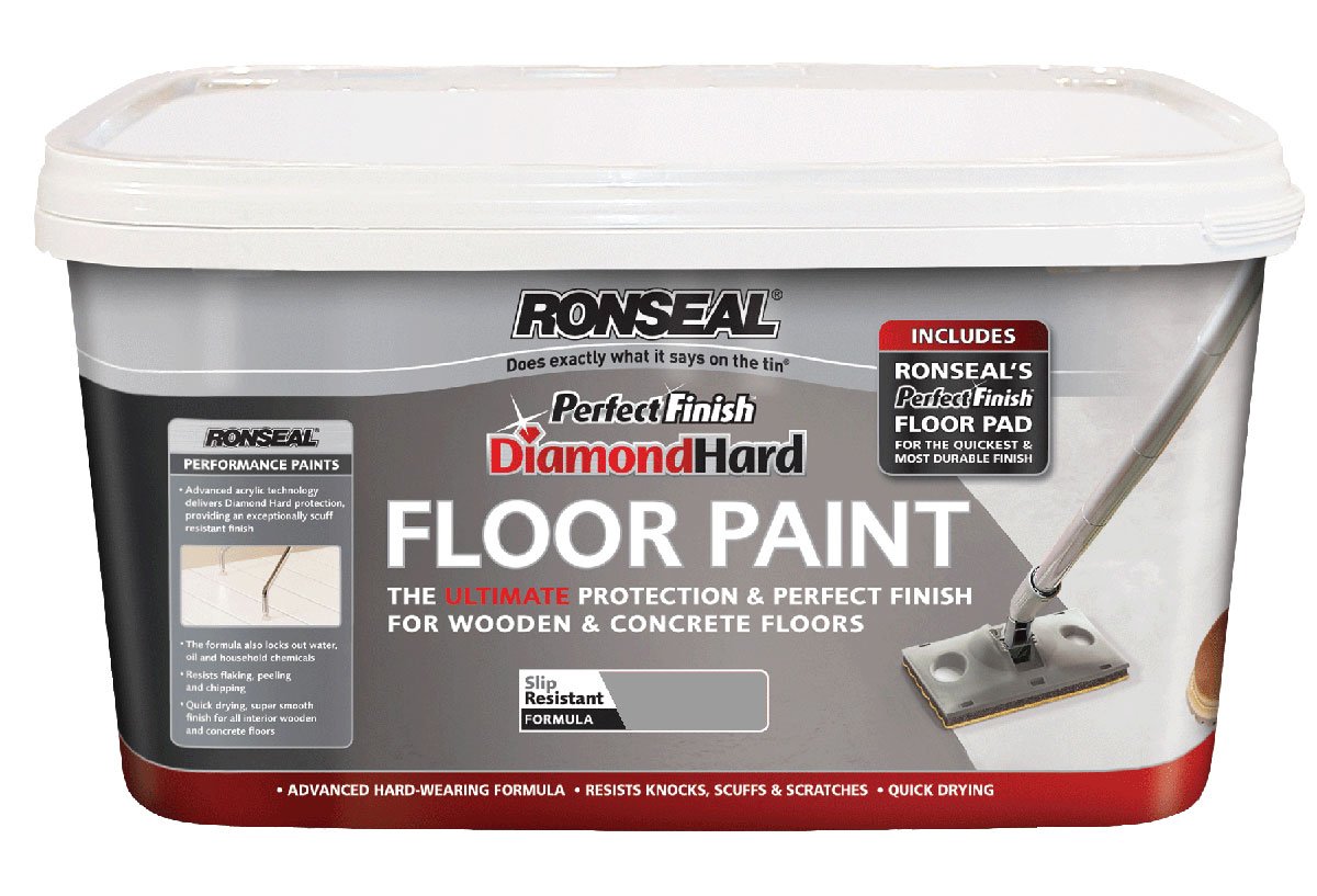 Ronseal Diamond Hard Garage Floor Paint Slate 5l Flooring Site