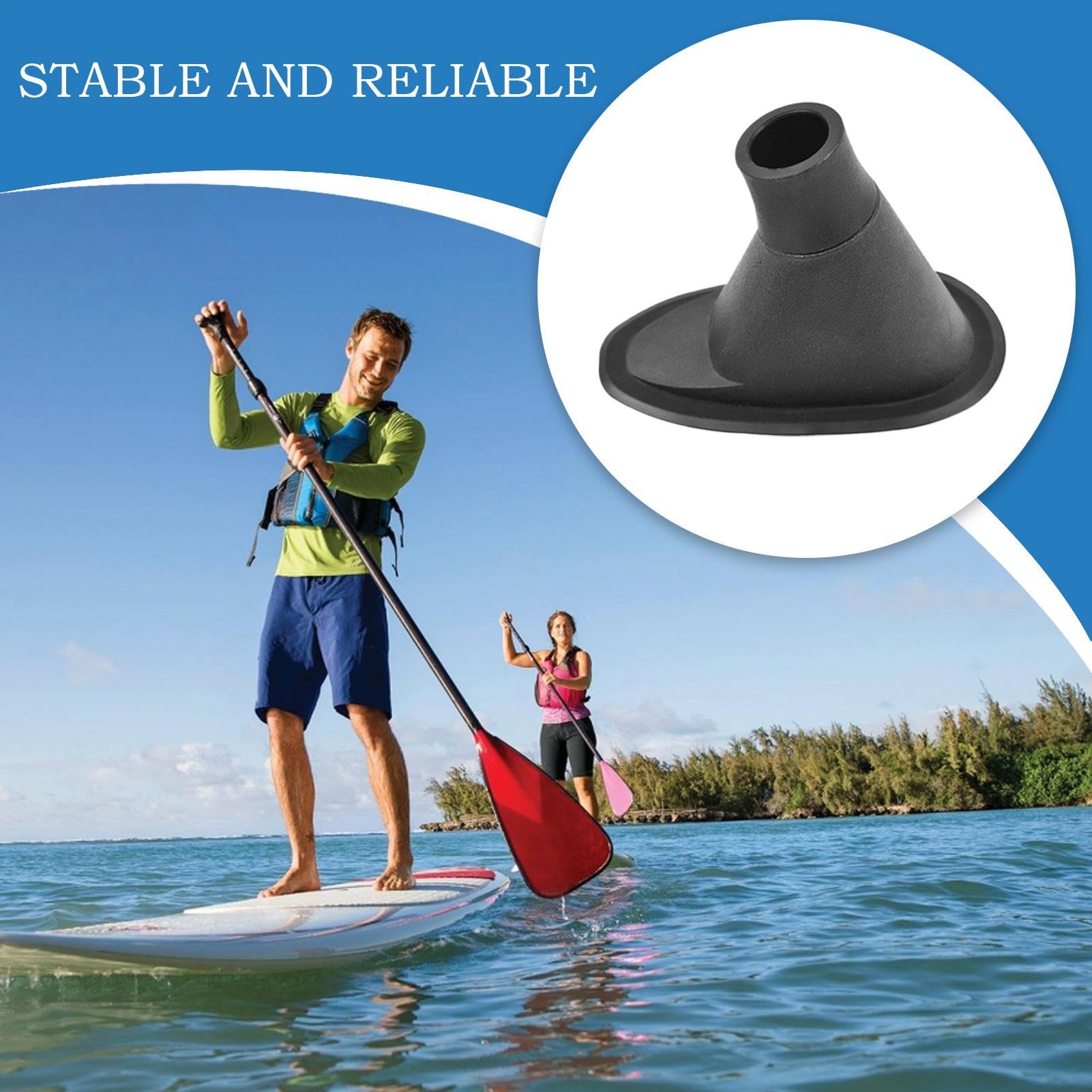 2 X Supporto Per Canna Da Pesca Stabile, Rotazione A 360 Gradi, AC049 - 2